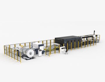 T5 Production Line - Double-Head Unwinding And Leveling Laser Cutting Production Line