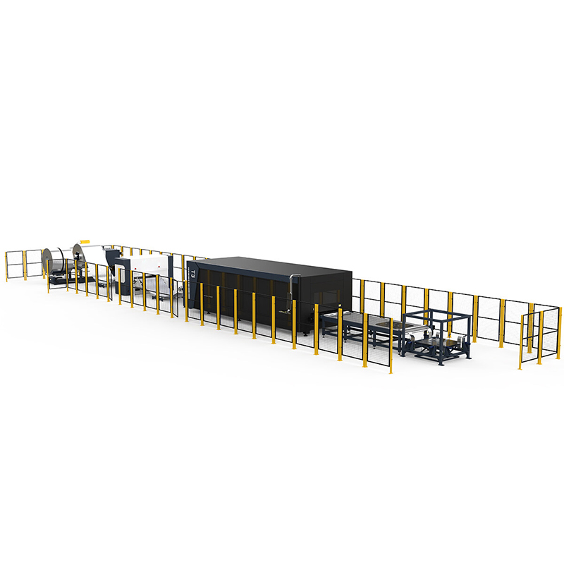 T3 Production Line - Laser Coil Unwinding And Leveling Automatic Production Line 