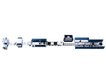 Unwinding And Leveling Laser Cutting Production Line