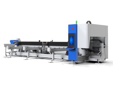 Semi-Auto Tube Fiber Laser Cutting Machine