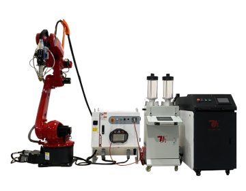 Laser cladding machine